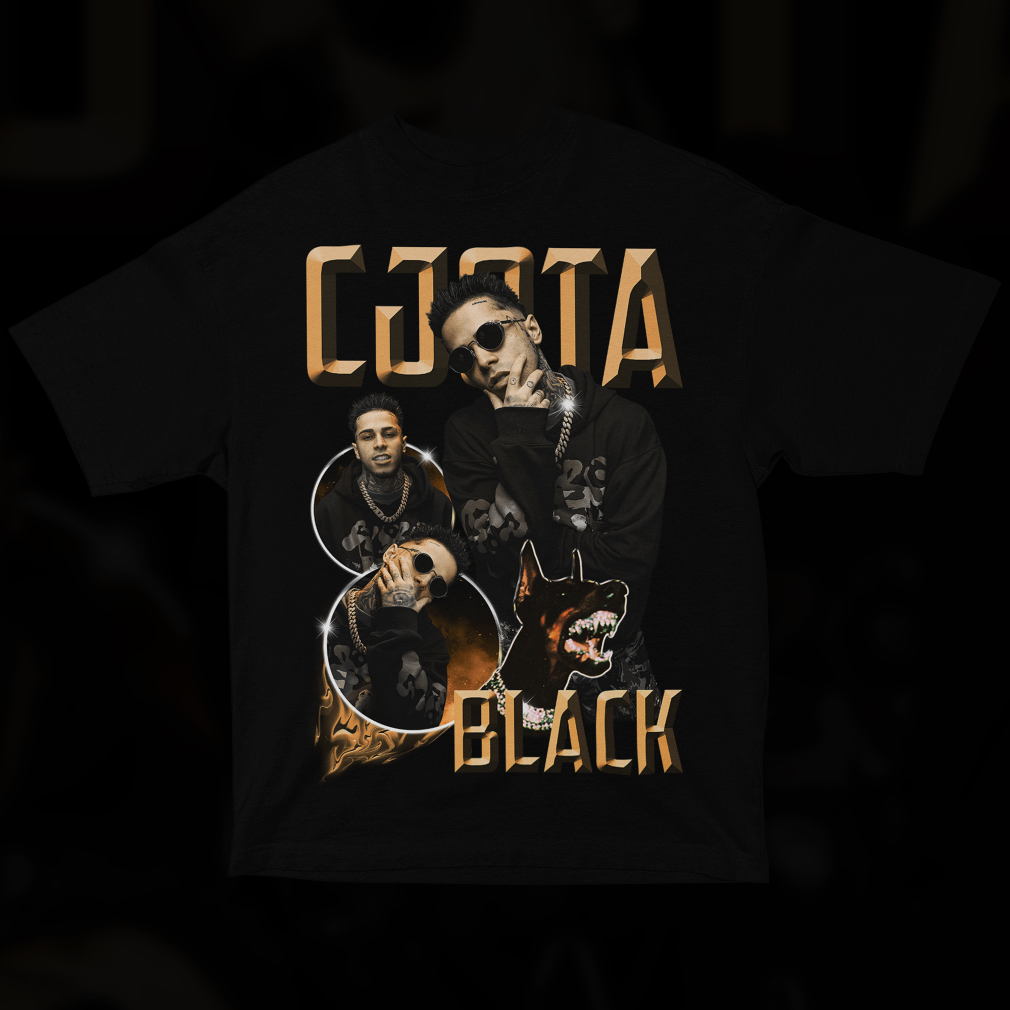 PROMO CJOTA BLACK DOG (SÓ FRENTE)