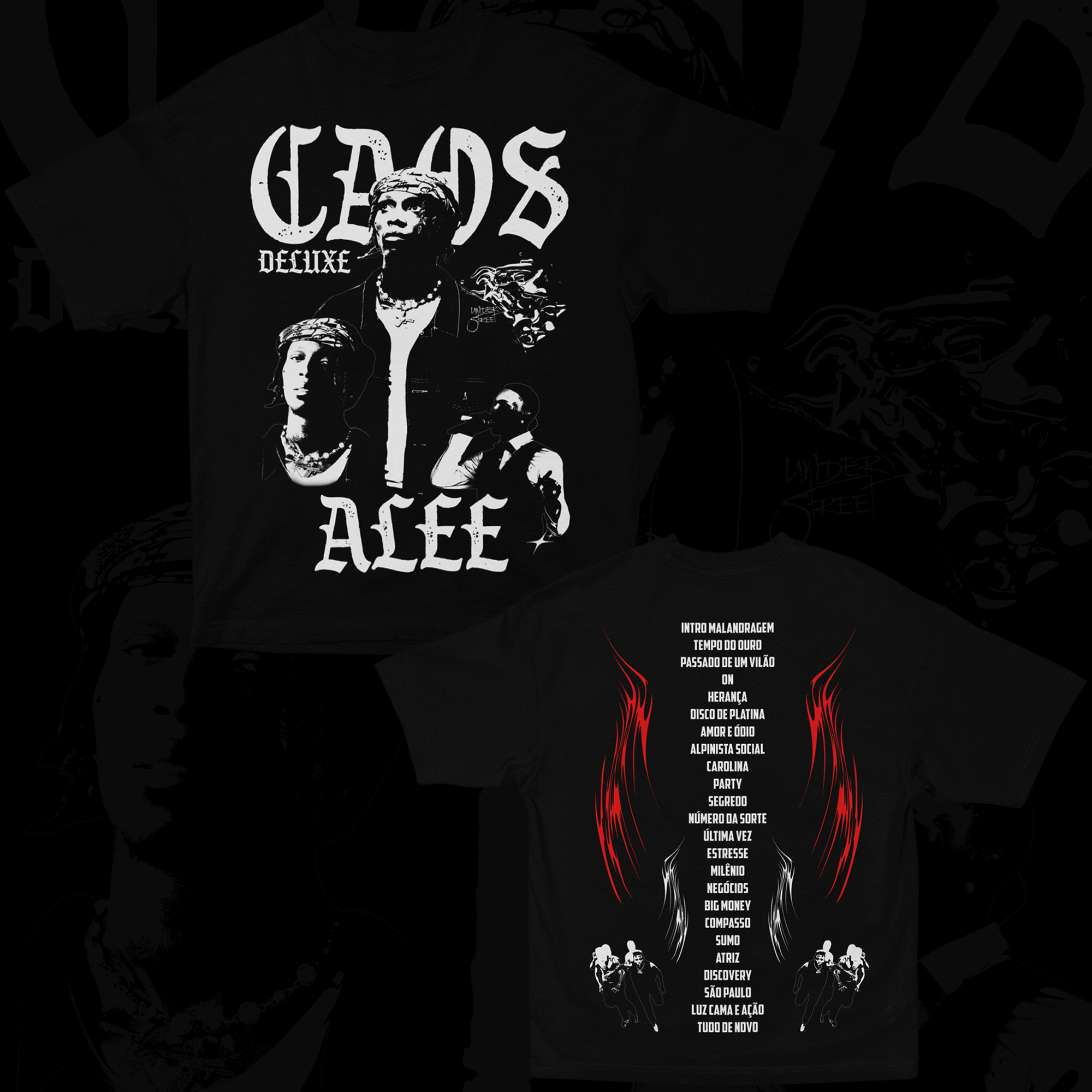 CAOS DELUXE (FRENTE E COSTAS)