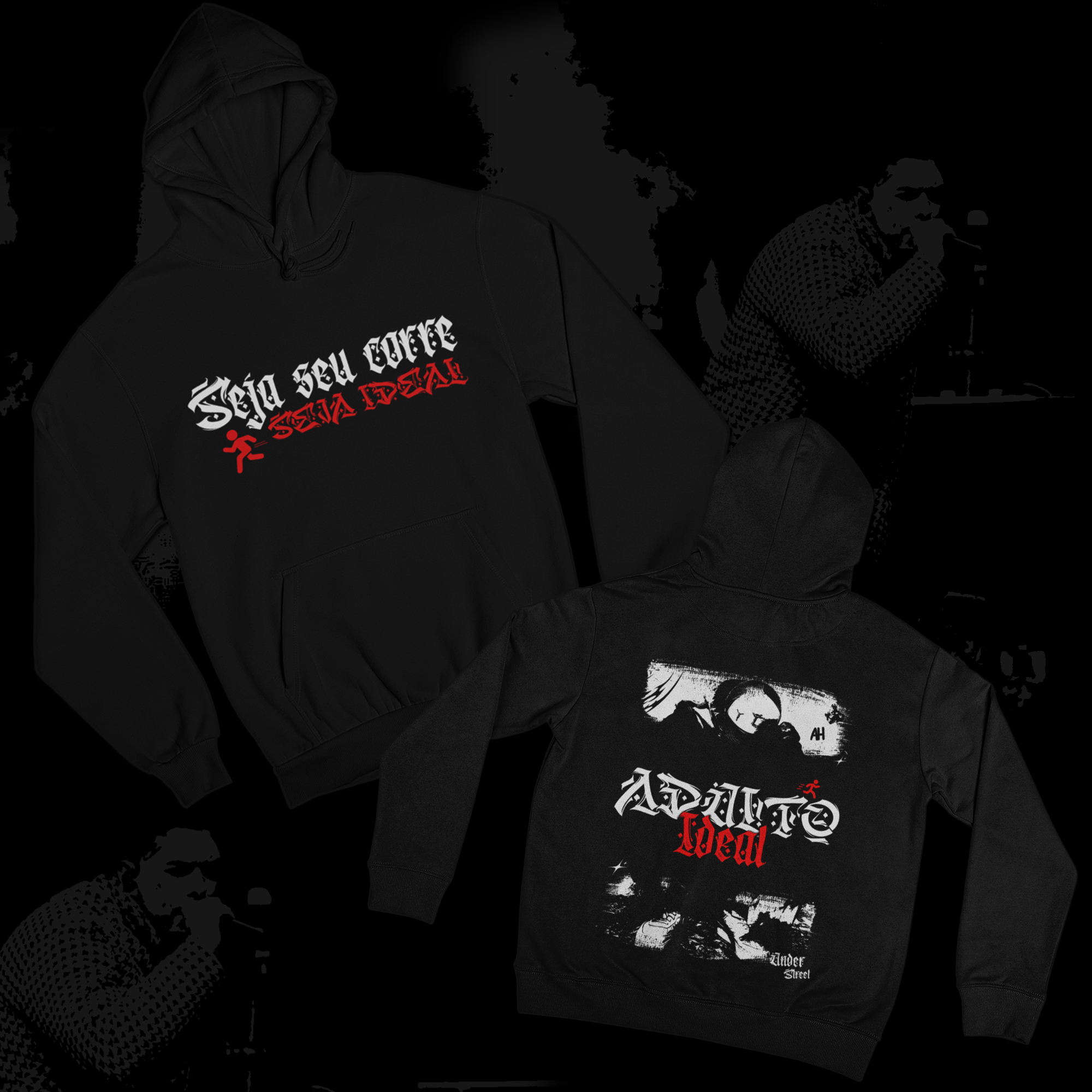 SEJA IDEAL MOLETOM (FRENTE E COSTAS)