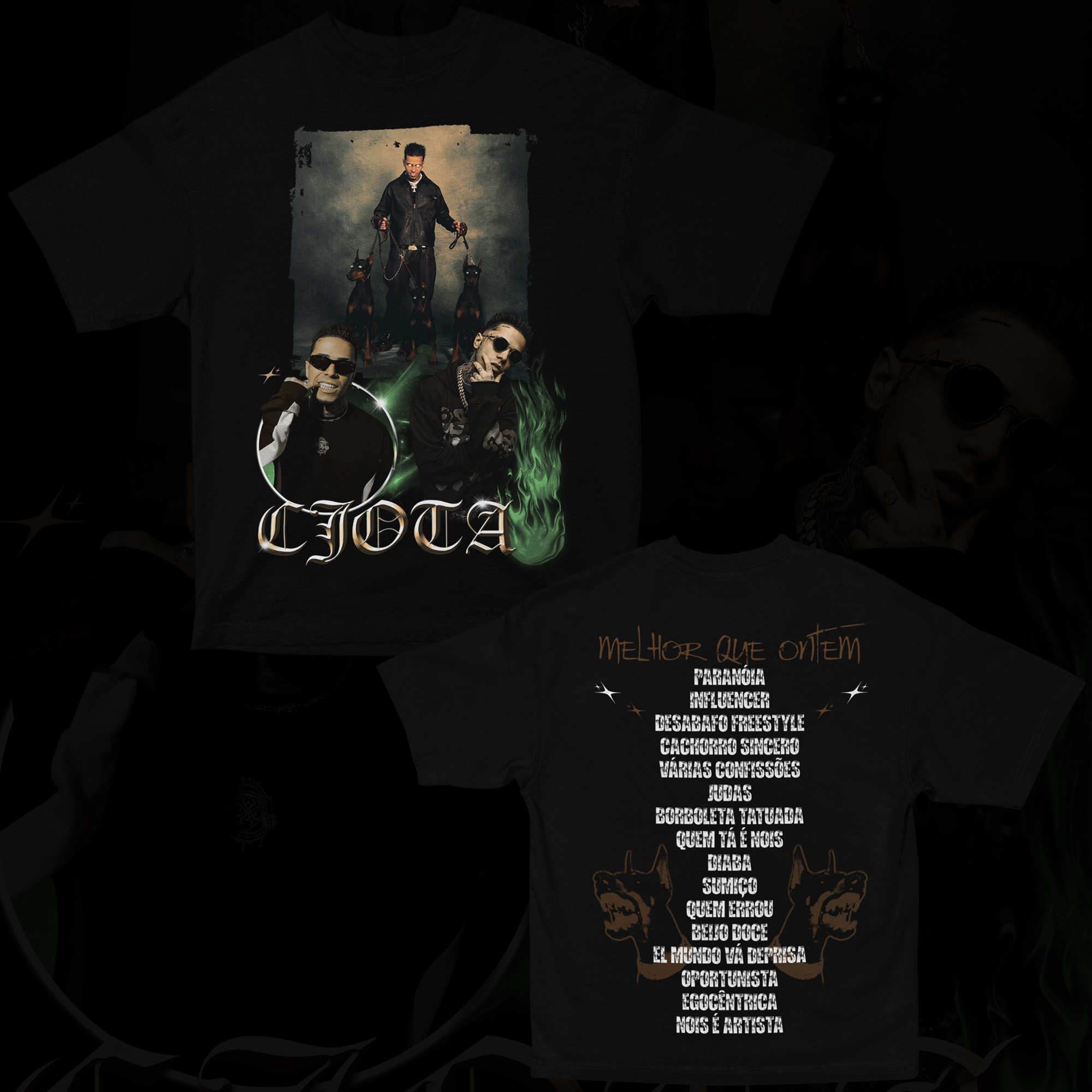 CACHORRO SINCERO (FRENTE E COSTAS)