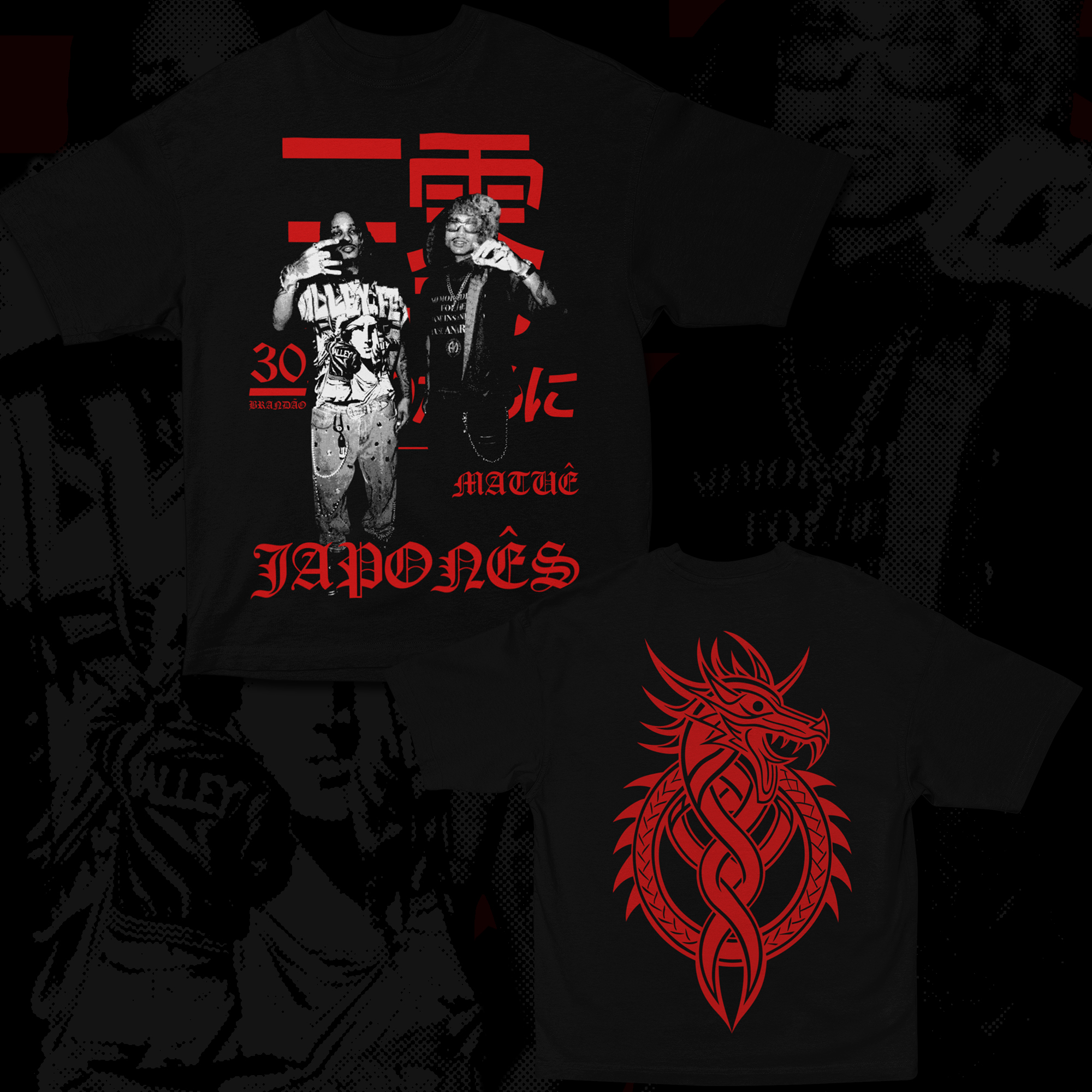 JAPONÊS (FRENTE E COSTAS)