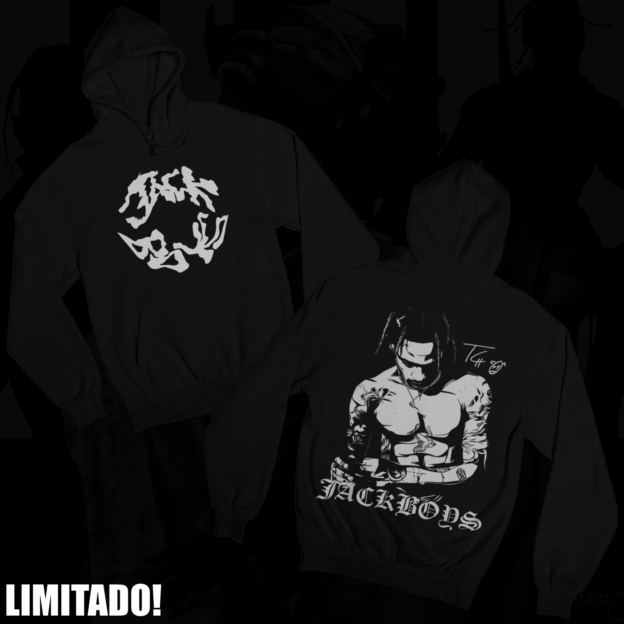 MOLETOM JACKBOYS (FRENTE E COSTAS)