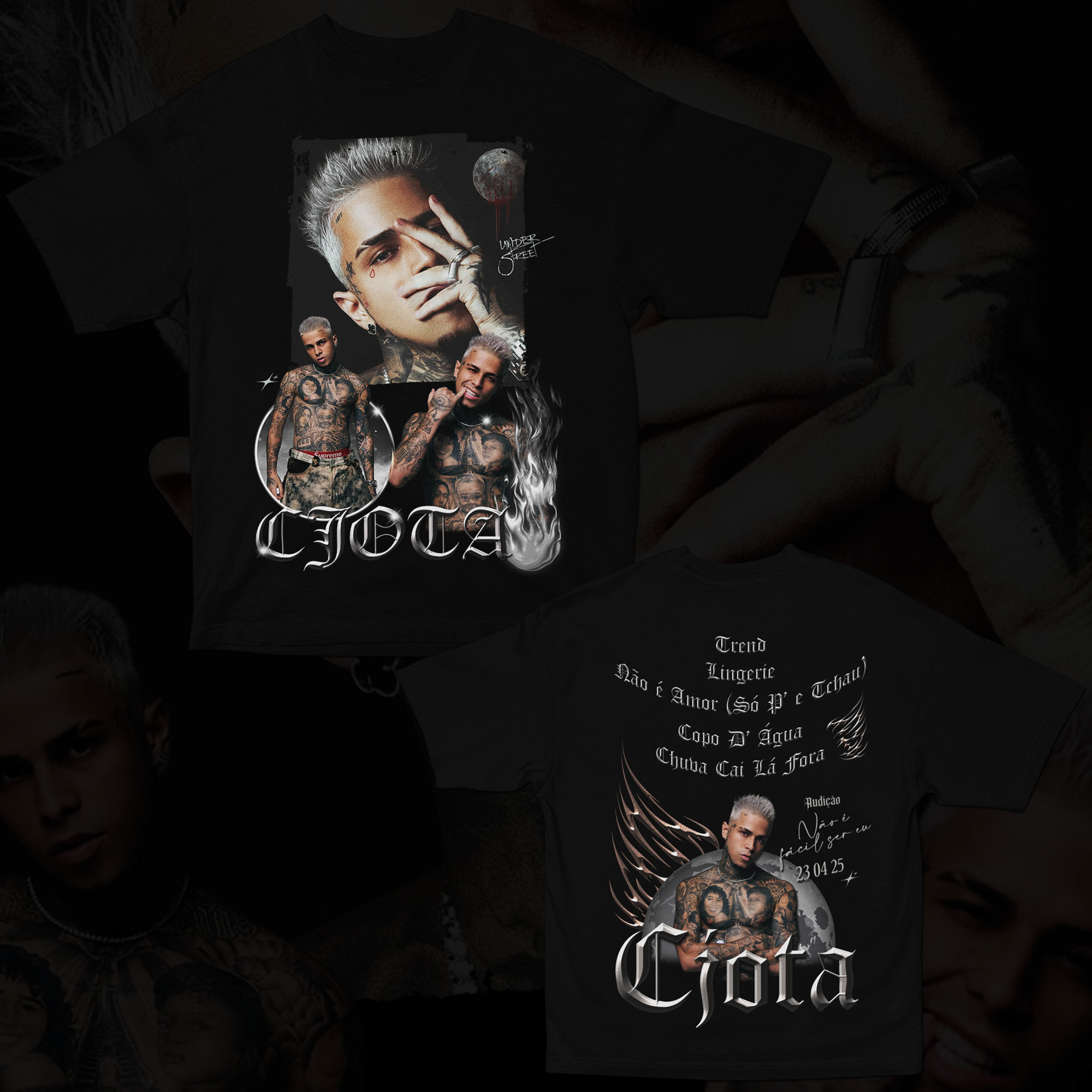 NÃO É FÁCIL SER EU (FRENTE E COSTAS)