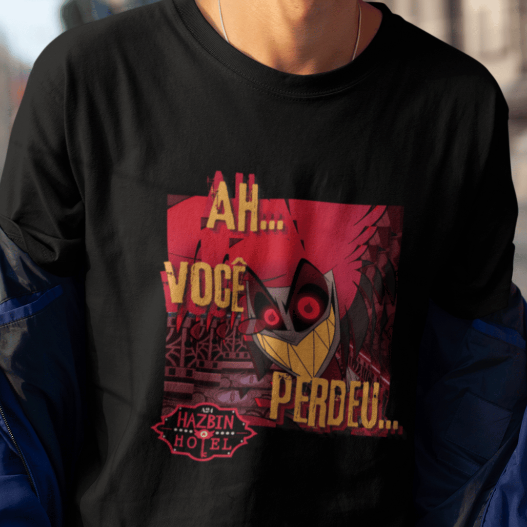 Nome do produto: Camisa Hazbin Hotel - Alastor