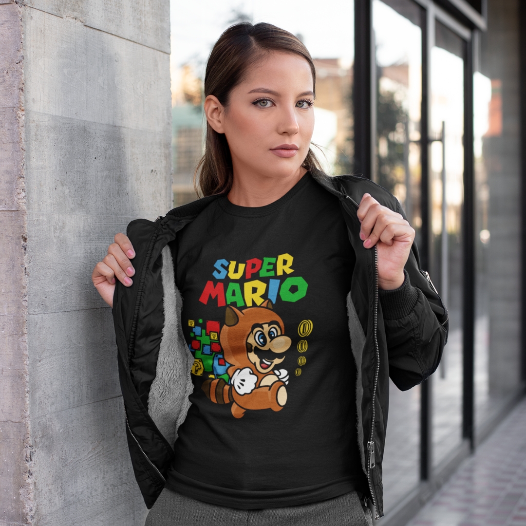 Nome do produto: Camisa Super Mário (Ref.: 0006)