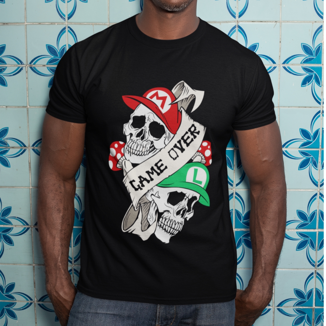 Nome do produto: Camisa Super Mário (Ref.: 0011)