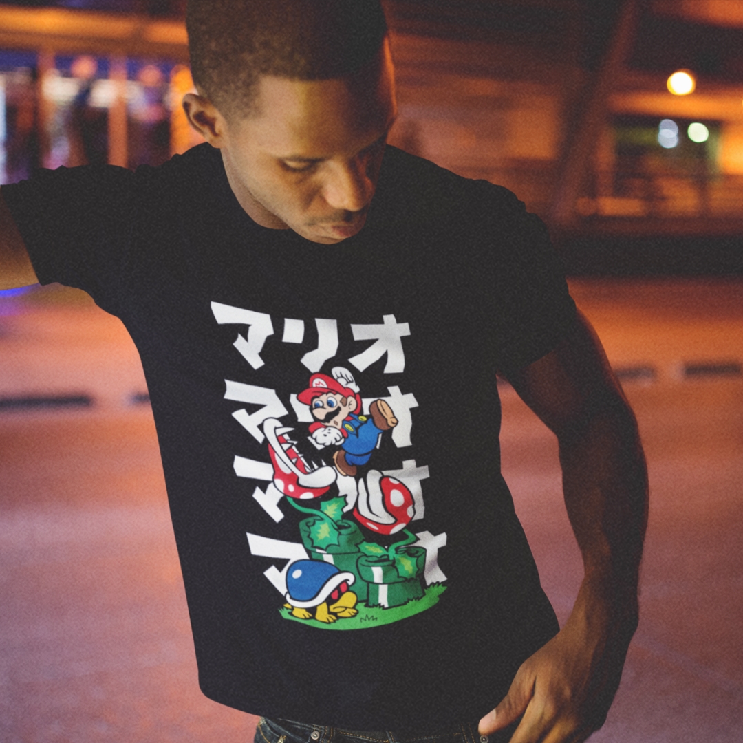 Nome do produto: Camisa Super Mário (Ref.: 0026)