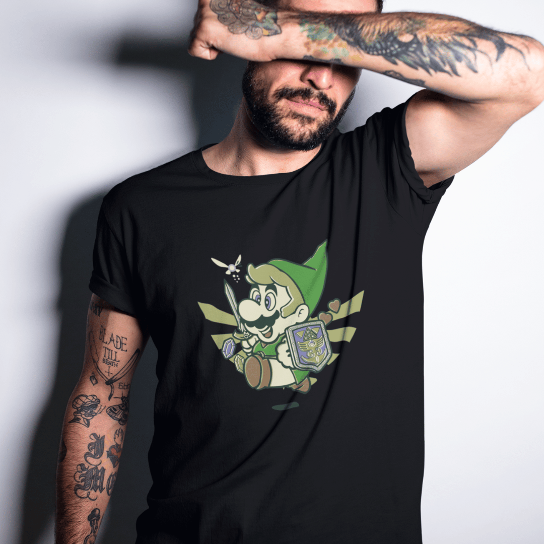 Nome do produto: Camisa Super Mário / Legends of Zelda (Ref.: 0053)