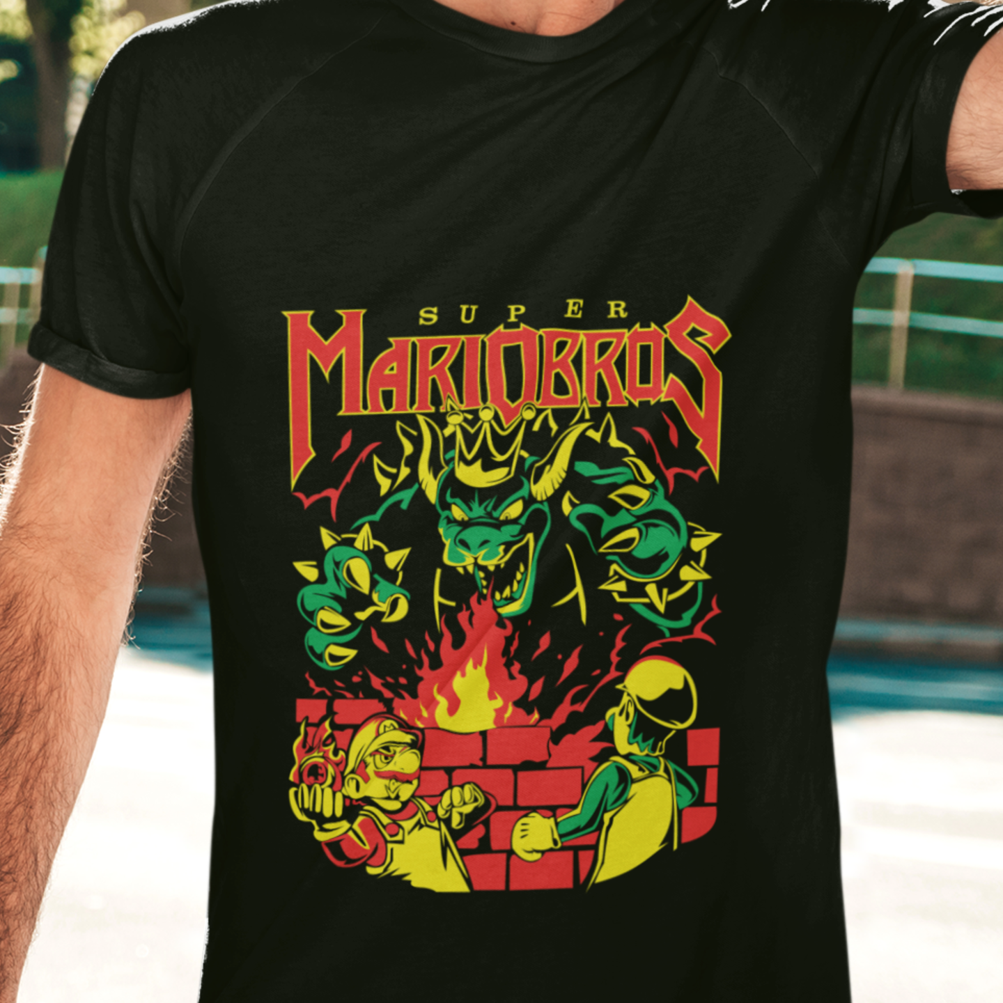 Nome do produto: Camisa Super Mário (Ref.: 0060)