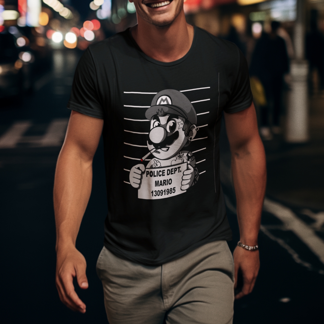 Nome do produto: Camisa Super Mário (Ref.: 0001)