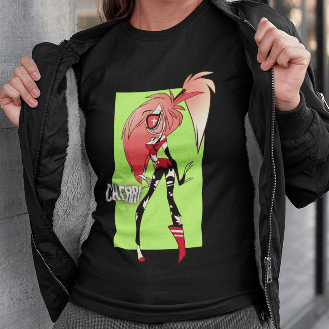 Nome do produto: Camisa Hazbin Hotel - Cherri