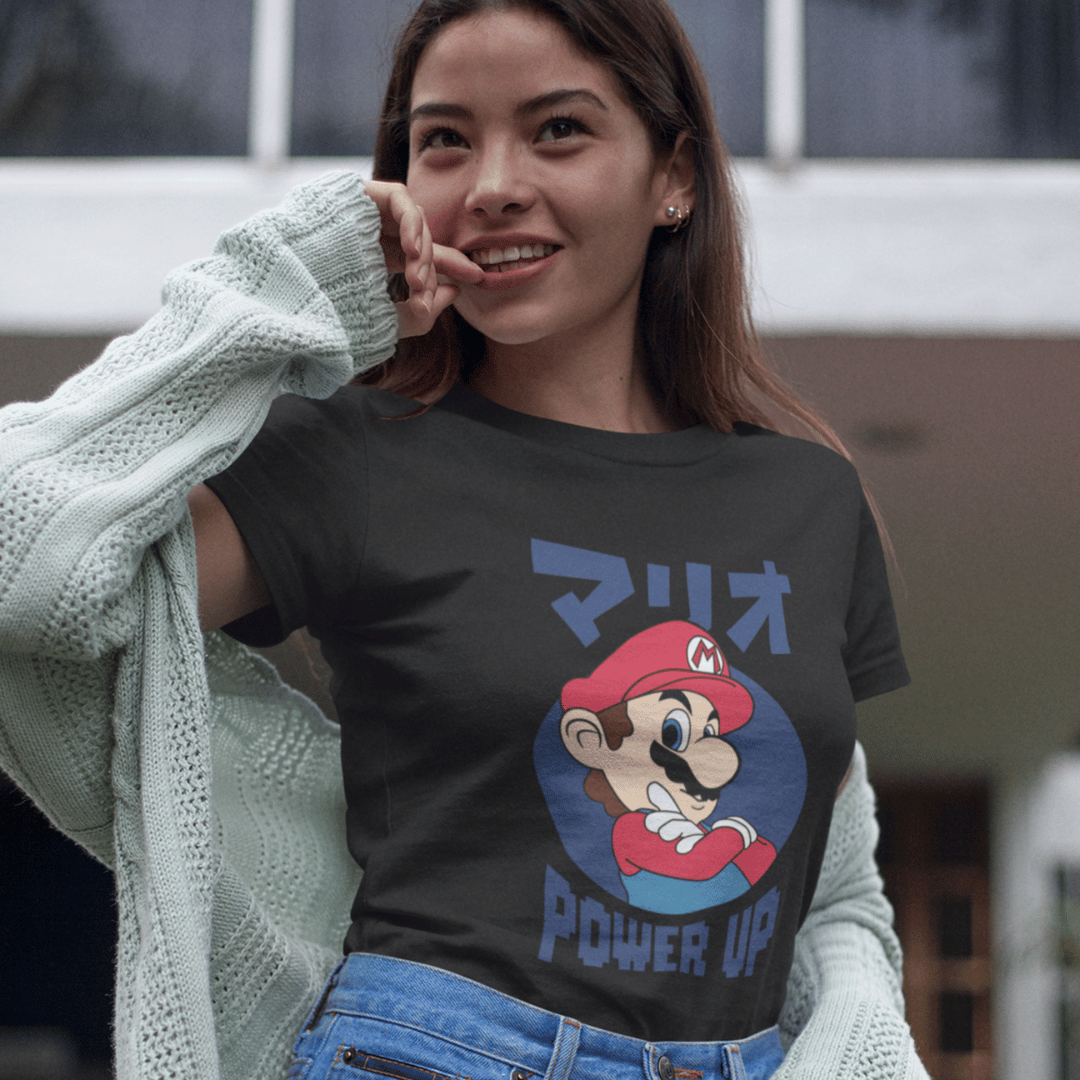 Nome do produto: Camisa Super Mário (Ref.: 0059)