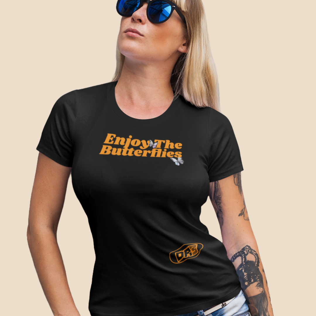 Nome do produto: Camiseta DR3 Butterflies Feminina