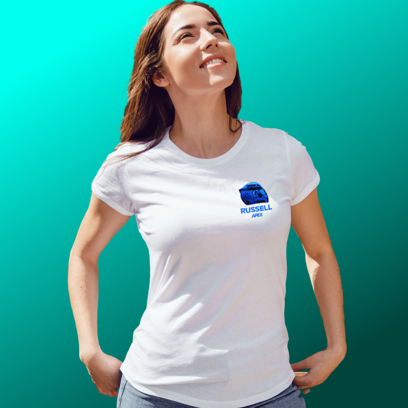 Nome do produto: Camiseta Russell #63 Feminina