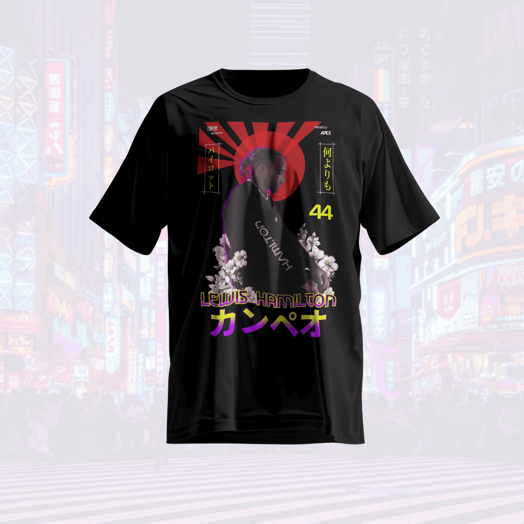 Nome do produto: Camiseta Lewis Hamilton Sir Samurai 