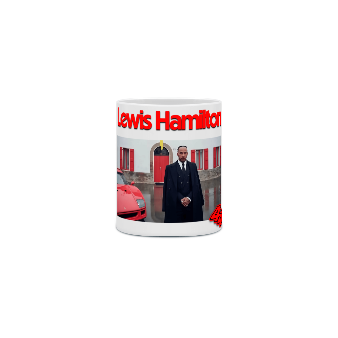 Nome do produto: Caneca Lewis Hamilton Maranello