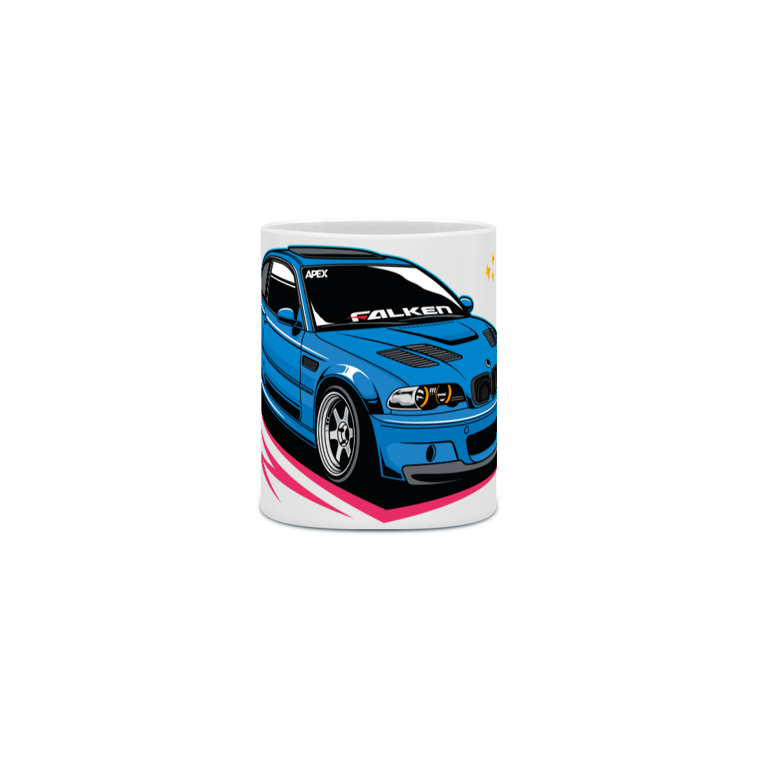 Nome do produto: Caneca E46 M3 Laguna Seca Blue