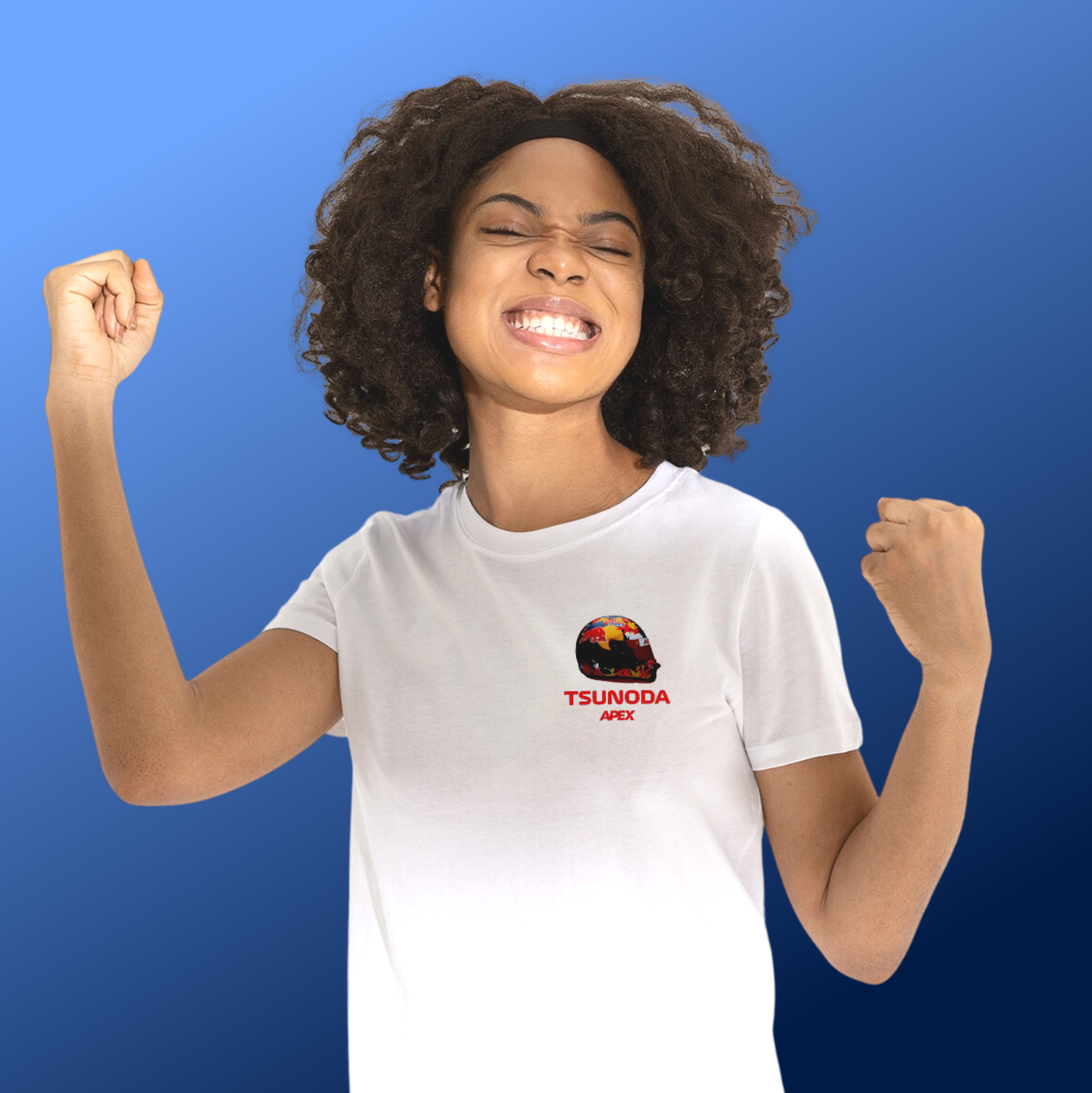 Nome do produto: Camiseta Tsunoda #22 Feminina
