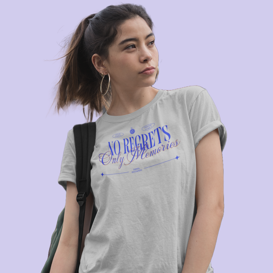 Nome do produto: Camiseta DR3 NO REGRETS Feminino