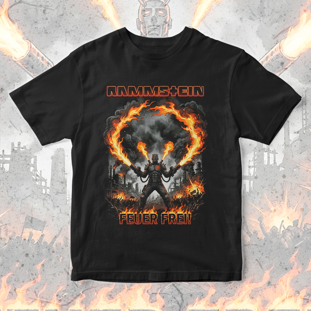 Camiseta Rammstein | Feuer Frei