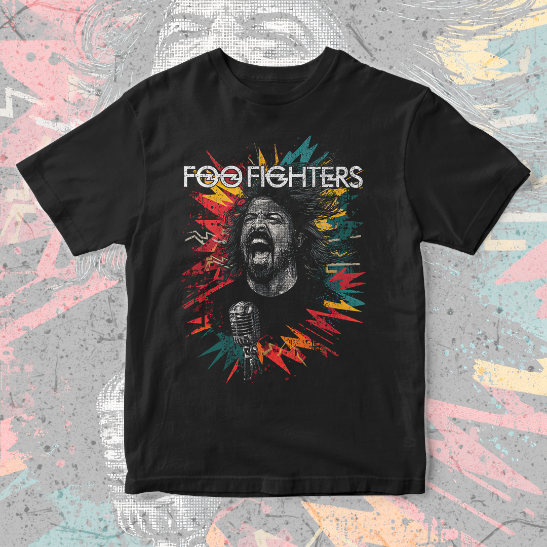 Camiseta Foo Fighters | Grohl Yell