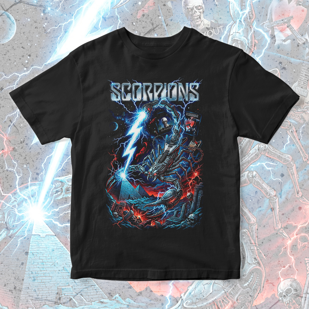 Camiseta Scorpions | Blackout Thunder
