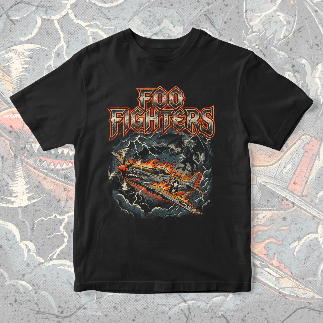 Camiseta Foo Fighters | Foo Under Attack