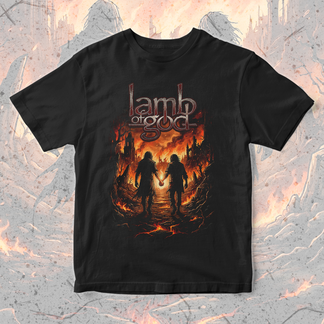 Camiseta Lamb of God | Hell Walk