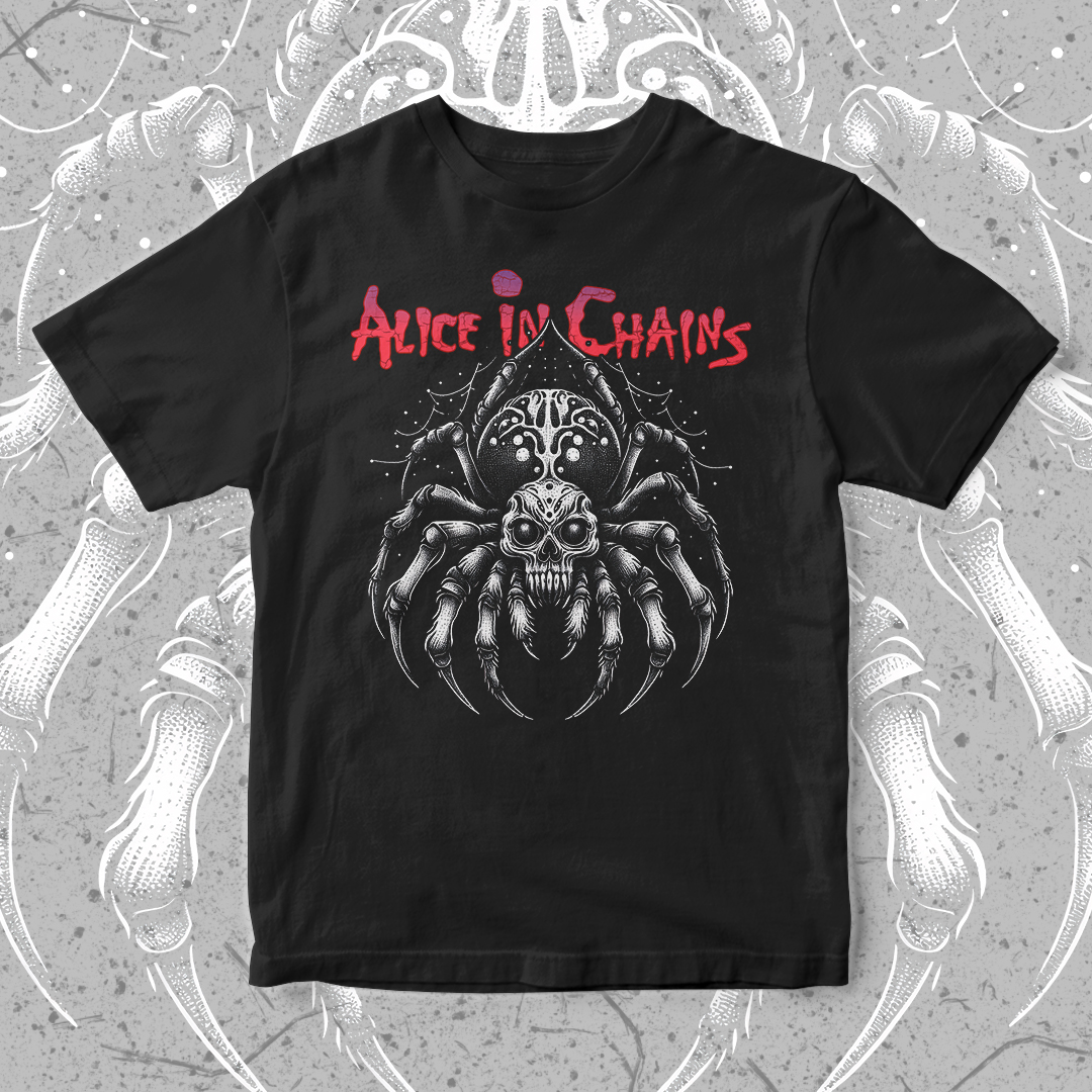 Camiseta Alice in Chains | Web of Decay