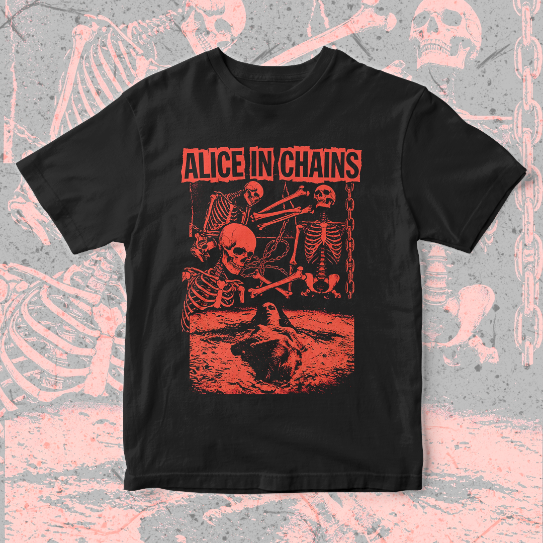 Camiseta Alice in Chains | Dirt Skulls