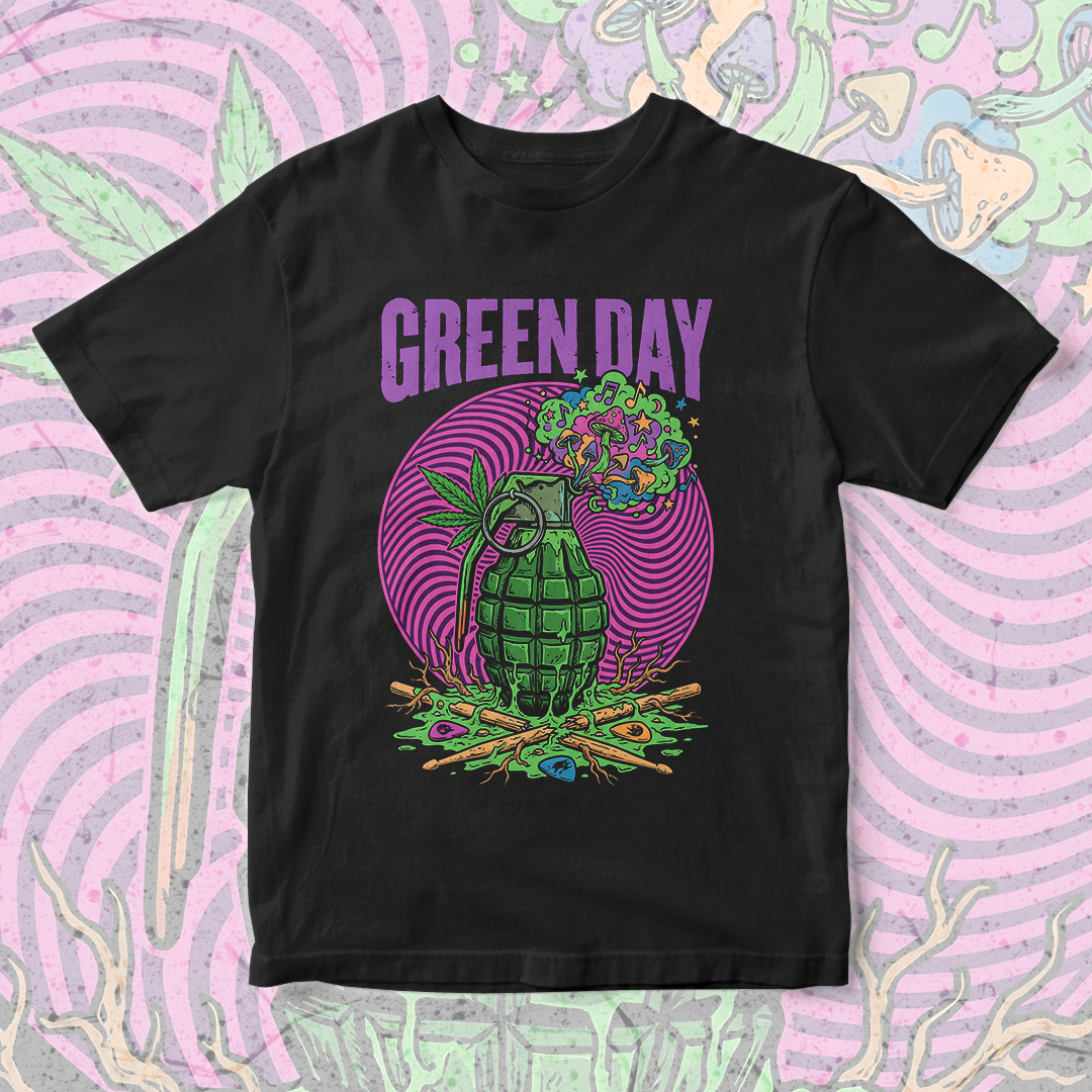 Camiseta Green Day | Trippy Bomb