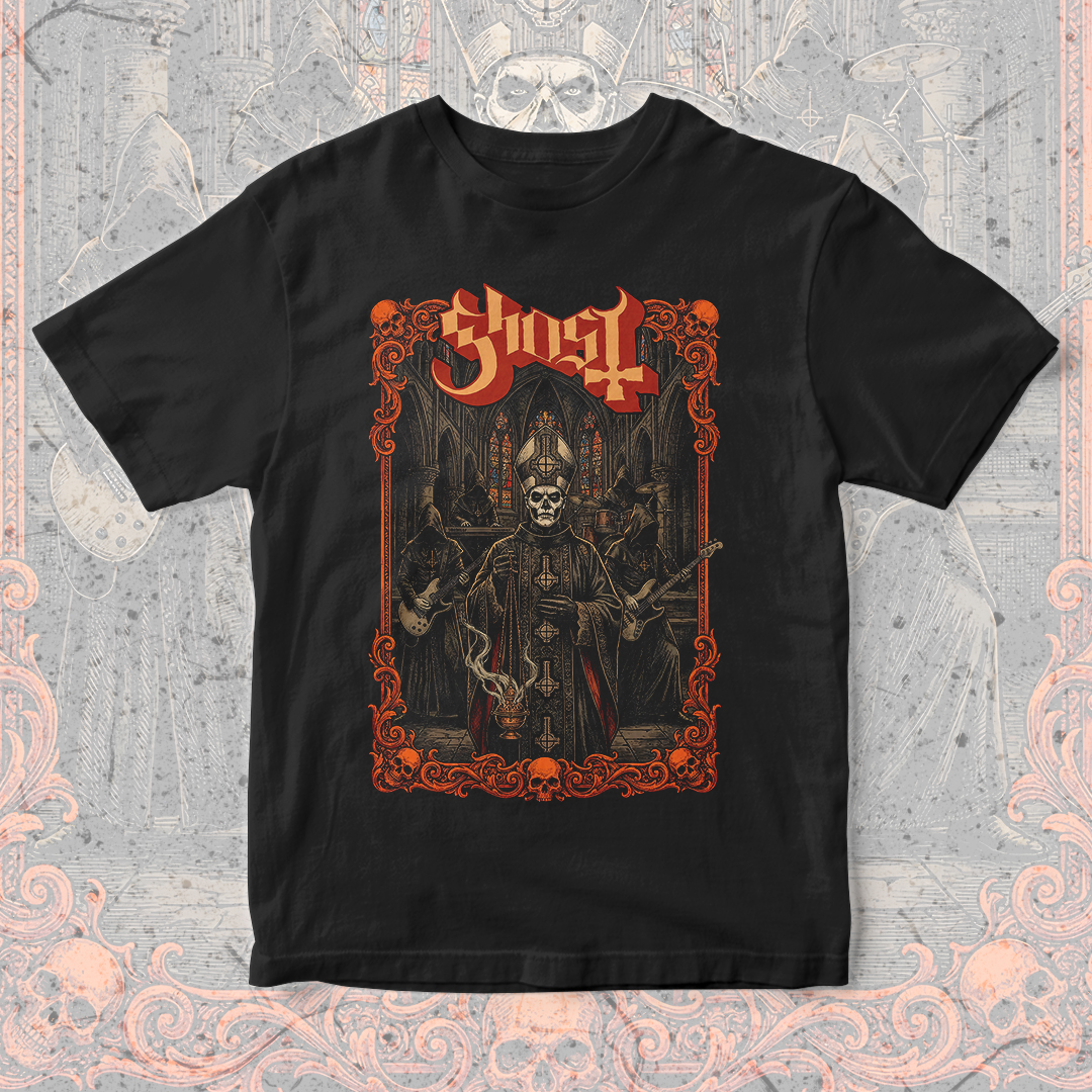 Camiseta Ghost | Dark Liturgy
