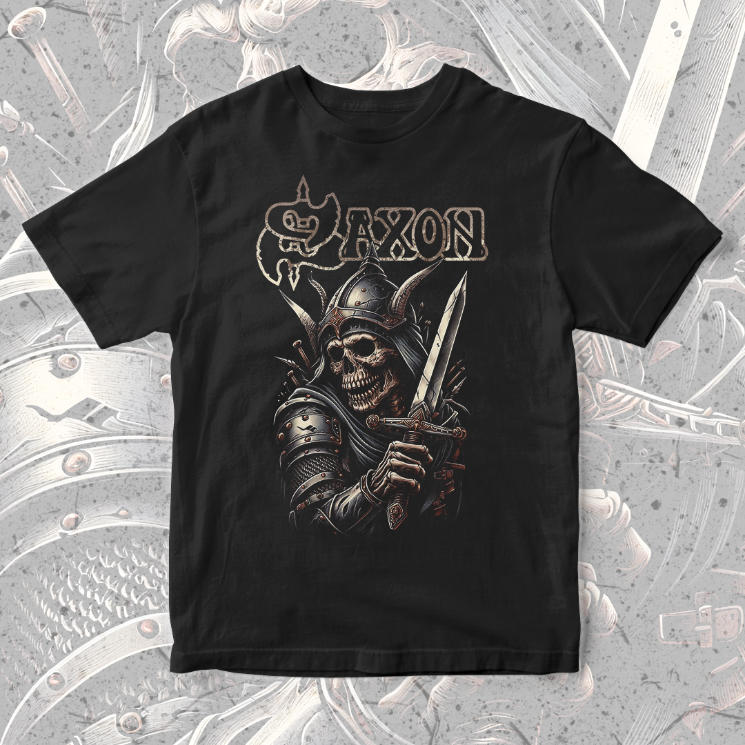 Camiseta Saxon | Steel Crusader