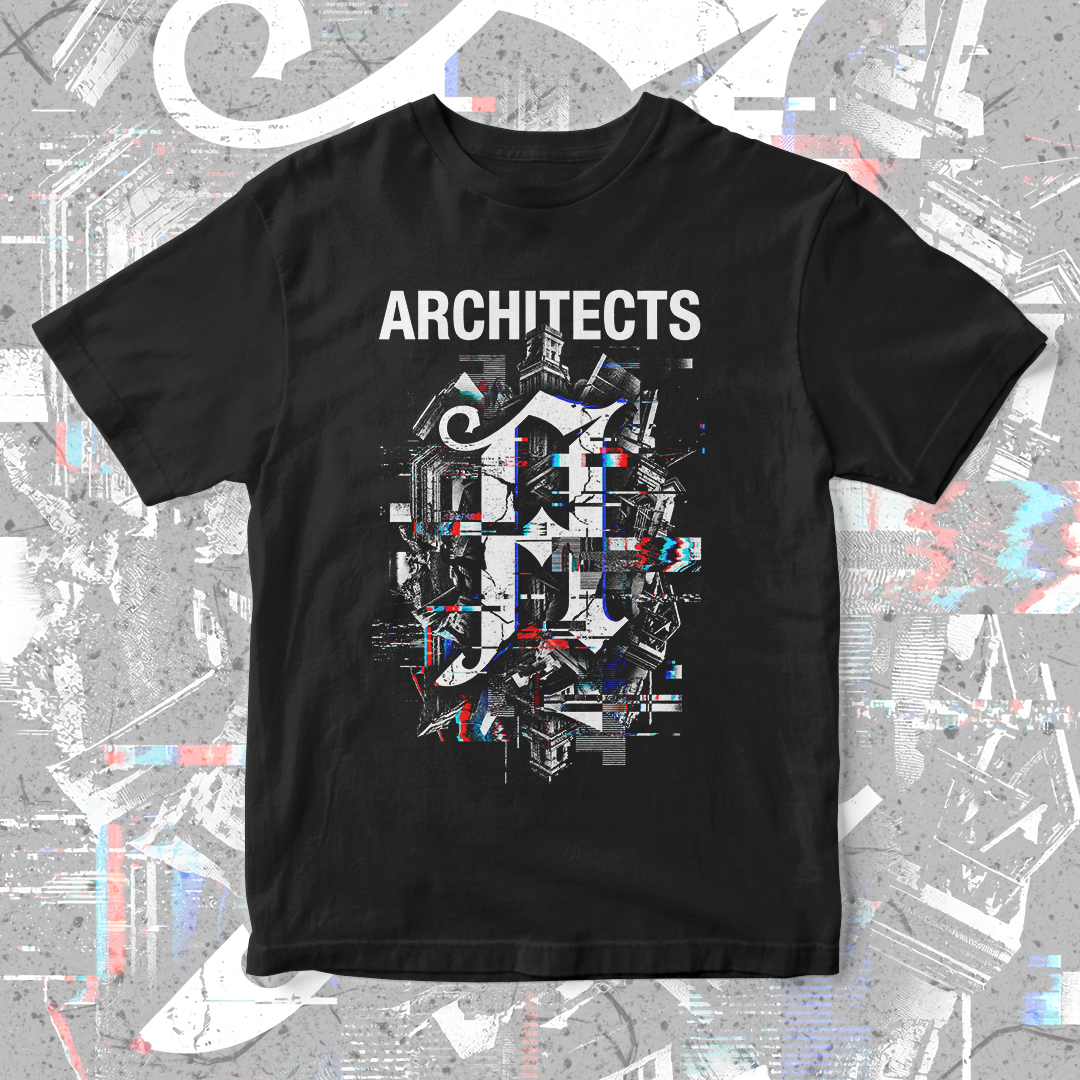 Camiseta Architects | Glitch Structure