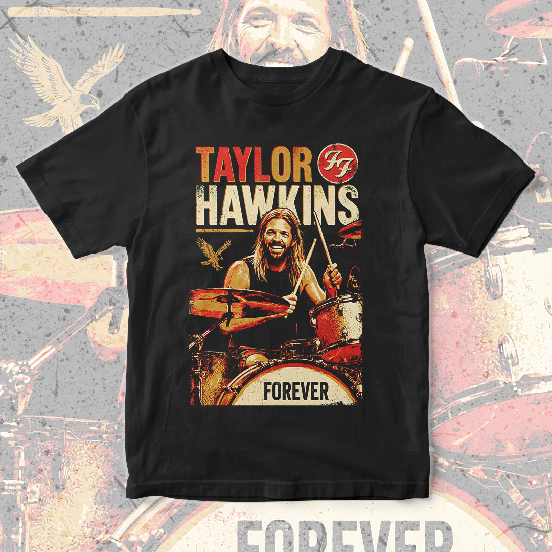 Camiseta Taylor Hawkins | Forever Hawkins