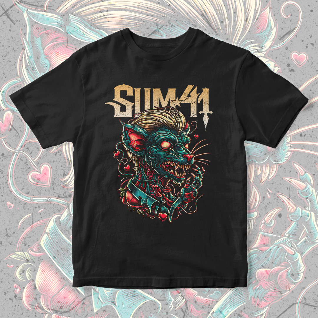 Camiseta Sum 41 | Underclass Rodent