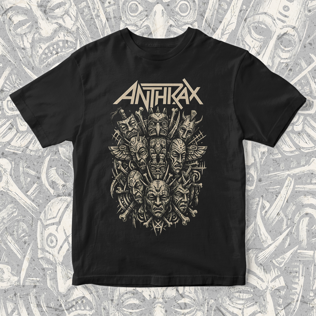 Camiseta Anthrax | Worship The Tribe