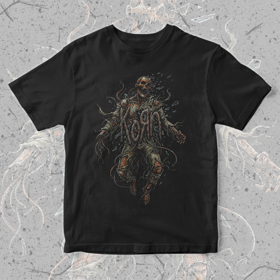 Camiseta Korn | Rotting Skull