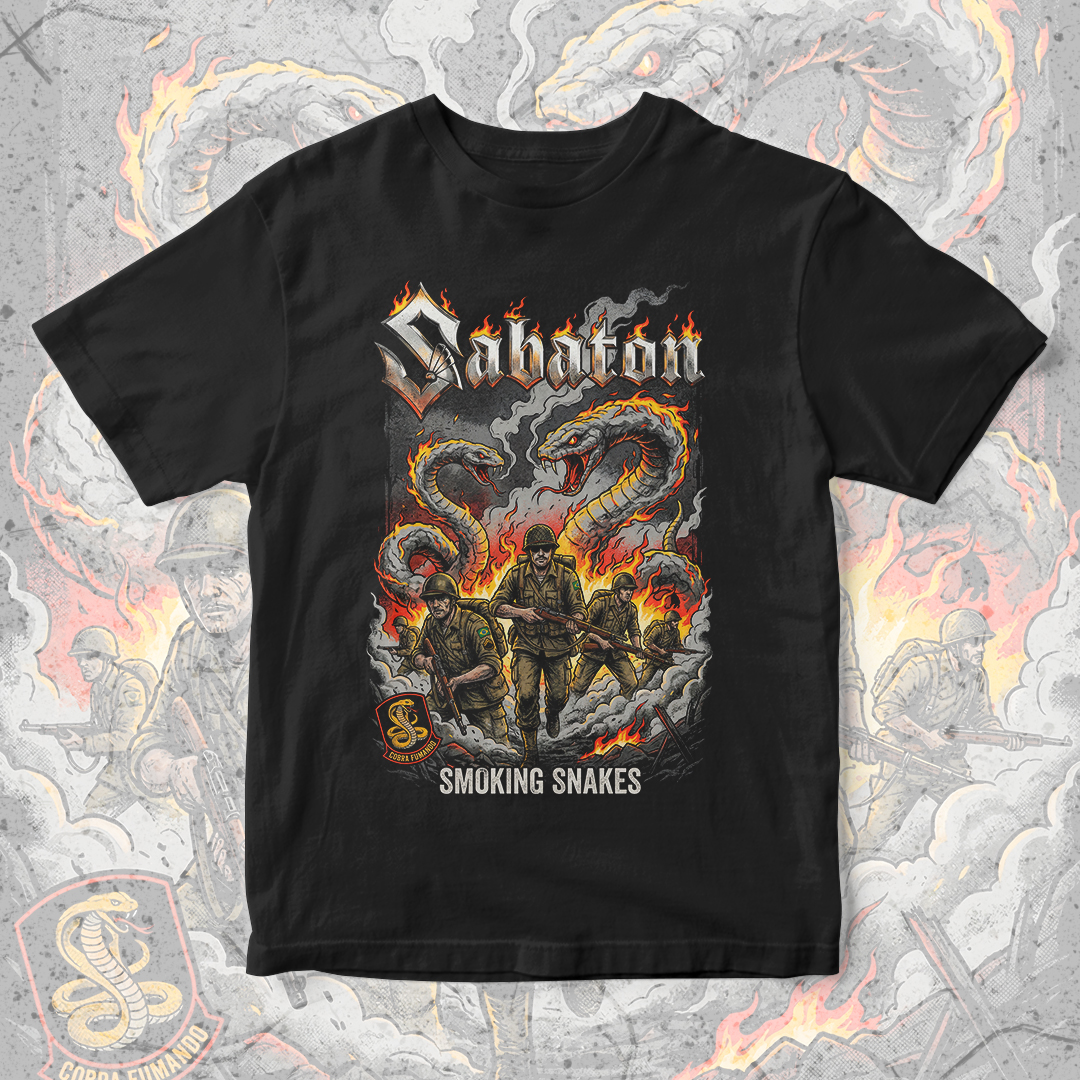 Camiseta Sabaton | Smoking Snakes