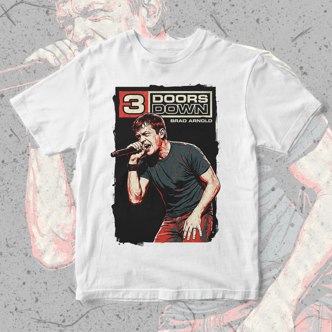 Camiseta 3 Doors Down | Brad Arnold
