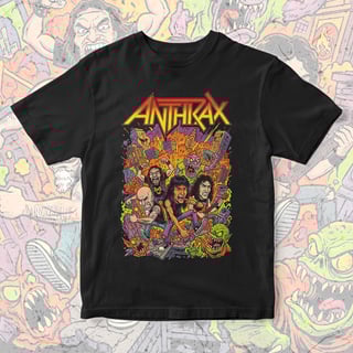 Camiseta Anthrax | Gung Ho Attack
