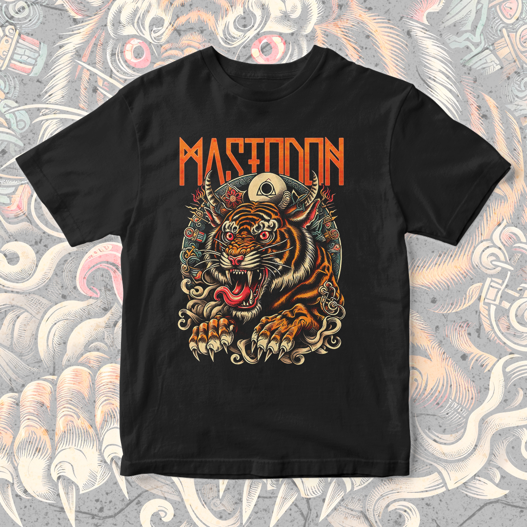 Camiseta Mastodon | Striped Spirit