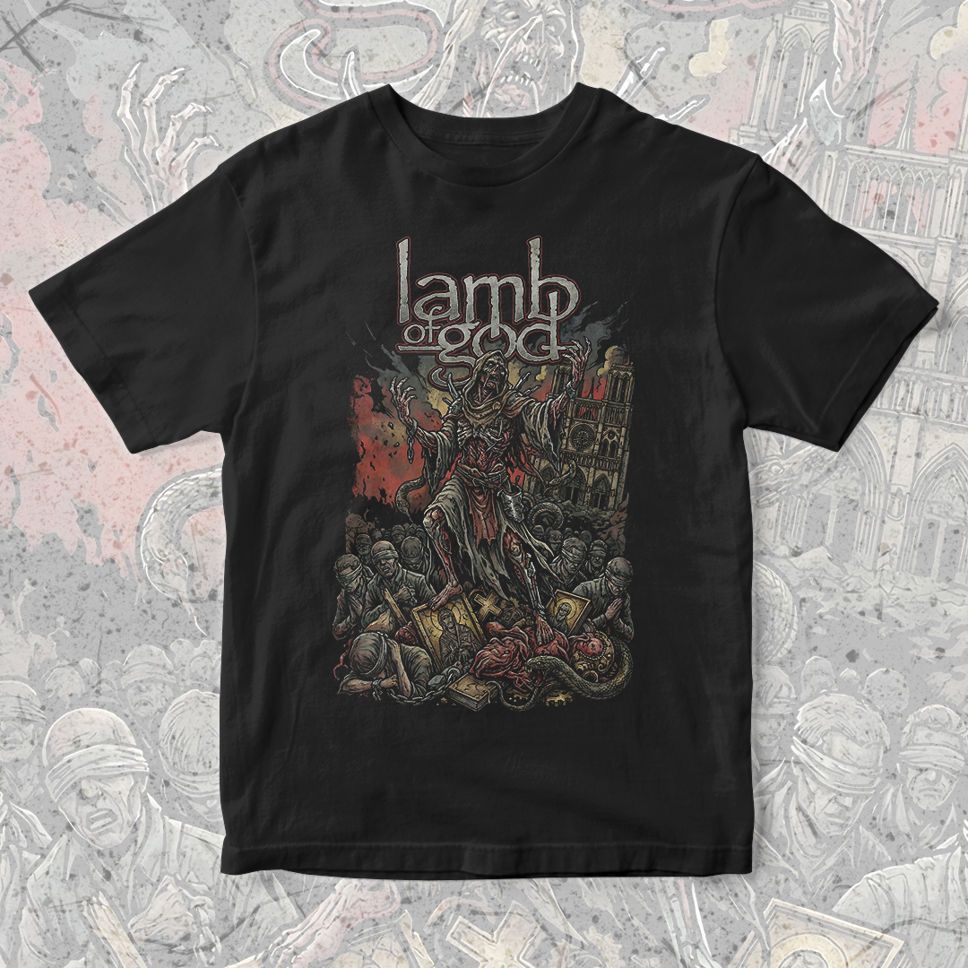 Camiseta Lamb of God | Dead Messiah