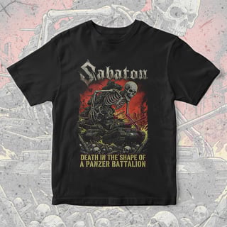 Camiseta Sabaton | Death In The Shape Of A Panzer Batallion