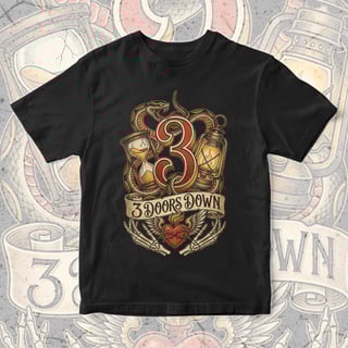 Camiseta 3 Doors Down | Snakes and Lights