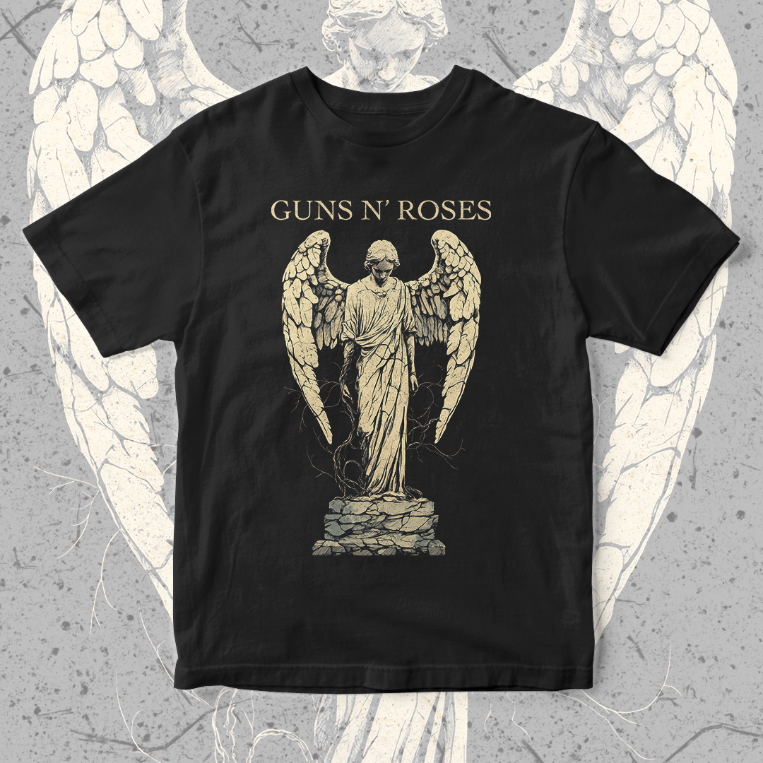 Nome do produto: Camiseta Guns n Roses | Angel Sorrow
