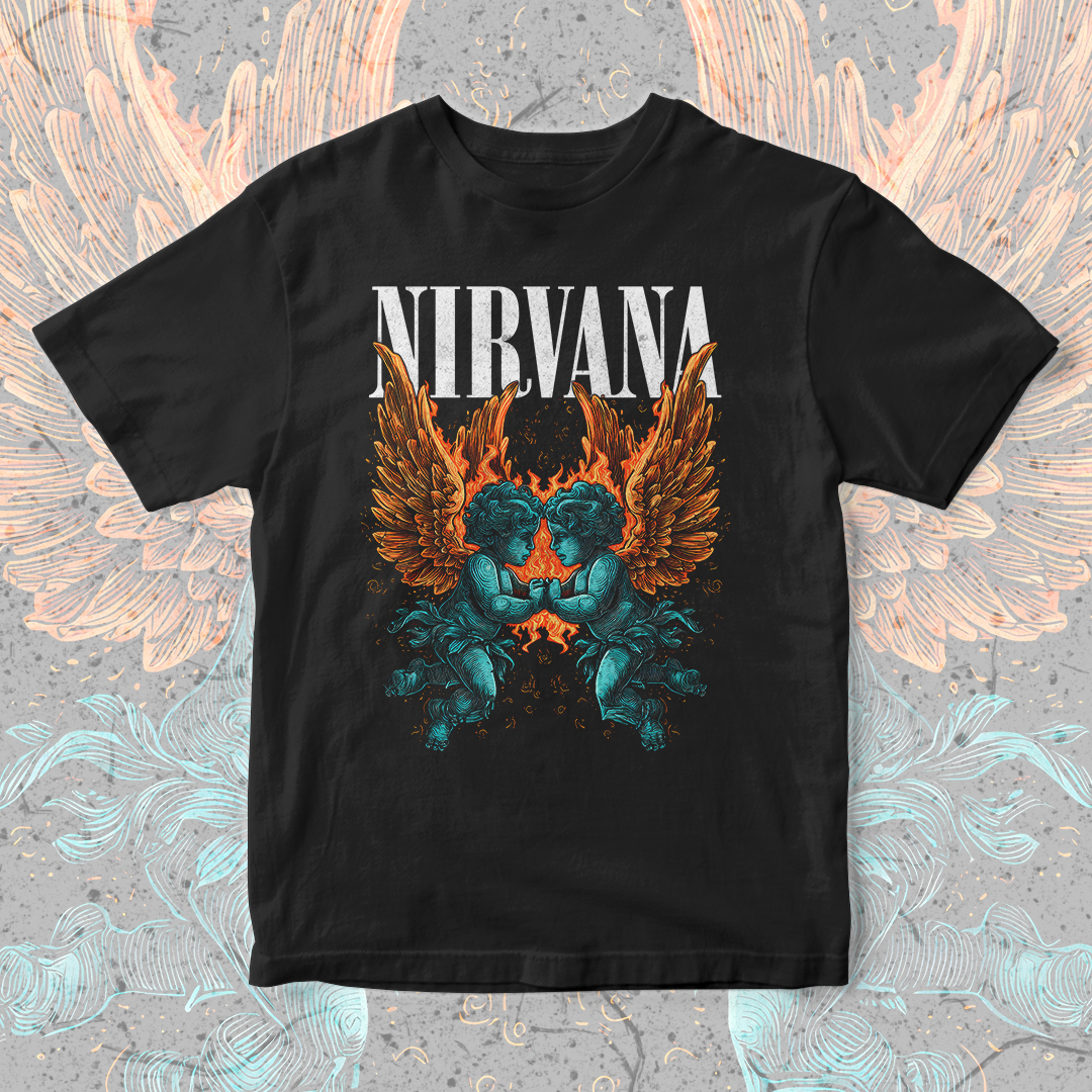 Nome do produto: Camiseta Nirvana | Flying Brotherhood