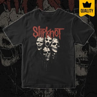 Camiseta Quality Slipknot | The Masked Fear