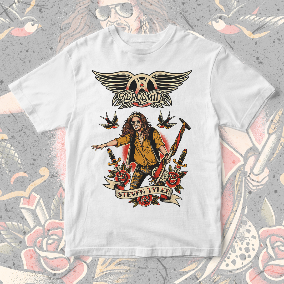 Camiseta Aerosmith | Old School Tyler