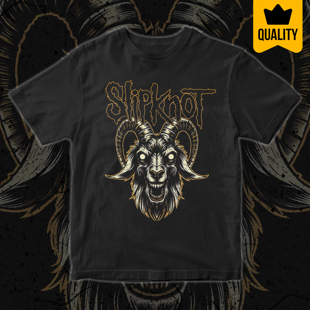 Camiseta Quality Slipknot | The Horned Sickness